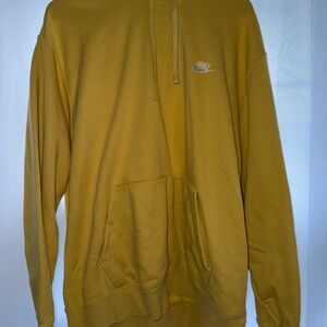 Nike Mustard Yellow Hoodie
